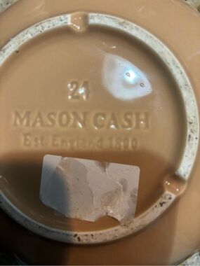 Mason Cash Ceramic Mixing Bowl in Tan